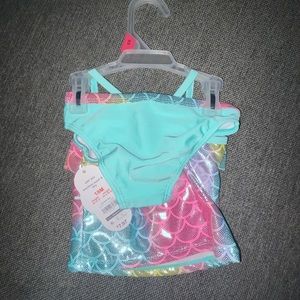 NWT • Toddler 2 Piece Swimsuit • 18M